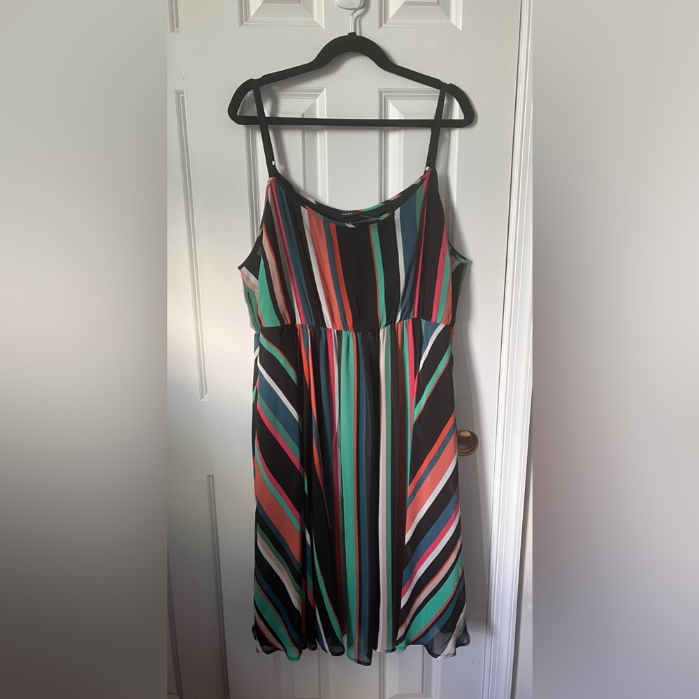 Torrid chiffon MIDI Dress